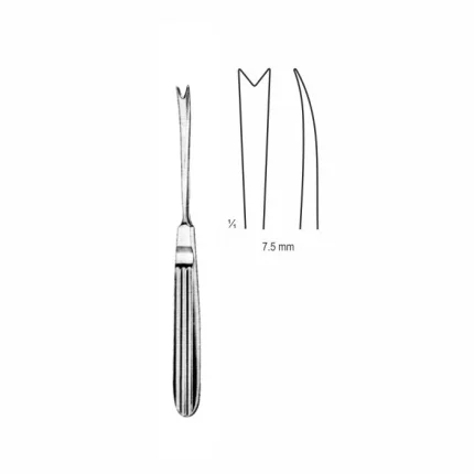 Mandibular Inferior Border Raspatories, Swallowtail Raspatories