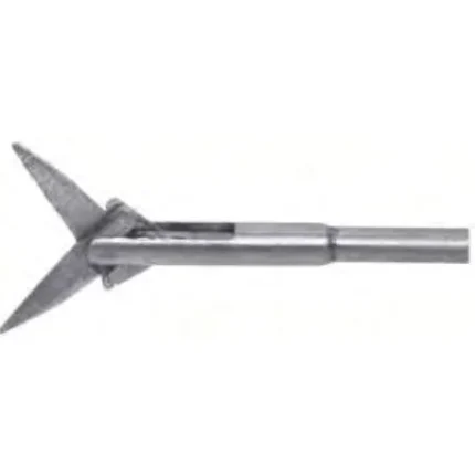 Scissor double action rigid