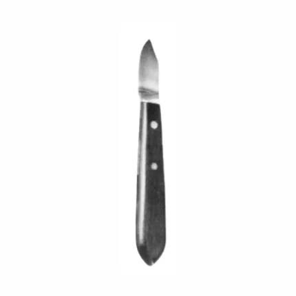Plaster knives with wooden handle