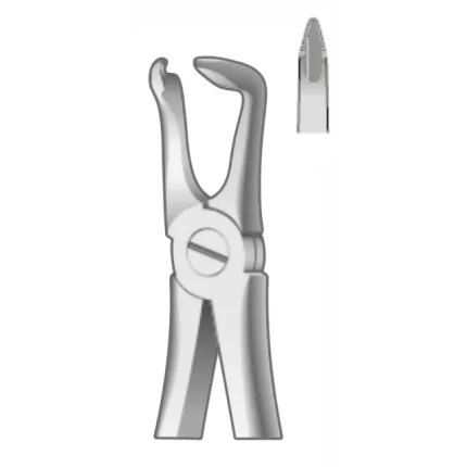 EXTRACTION FOCEPS WITH ANATOMICAL GRIP