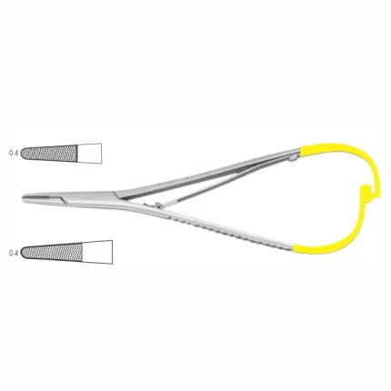 NEEDLE HOLDERS WITH TUNGSTEN CARBIDE INSERTS